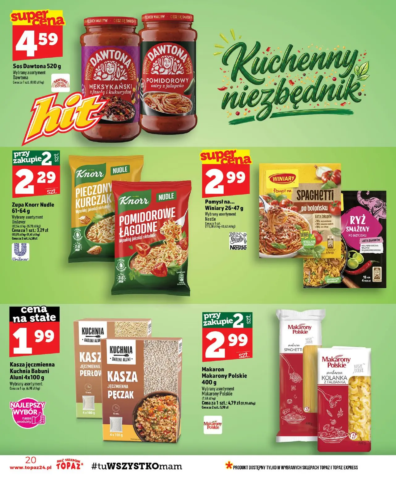 gazetka promocyjna Topaz Ogólna - Strona 20