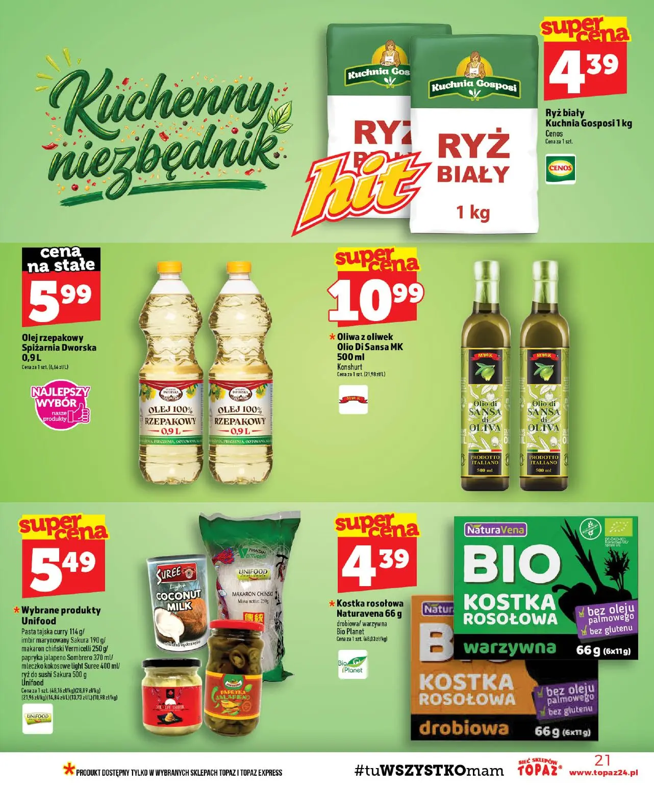 gazetka promocyjna Topaz Ogólna - Strona 21
