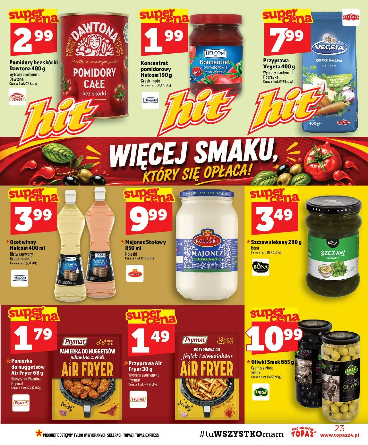 gazetka promocyjna Topaz Ogólna - Strona 23