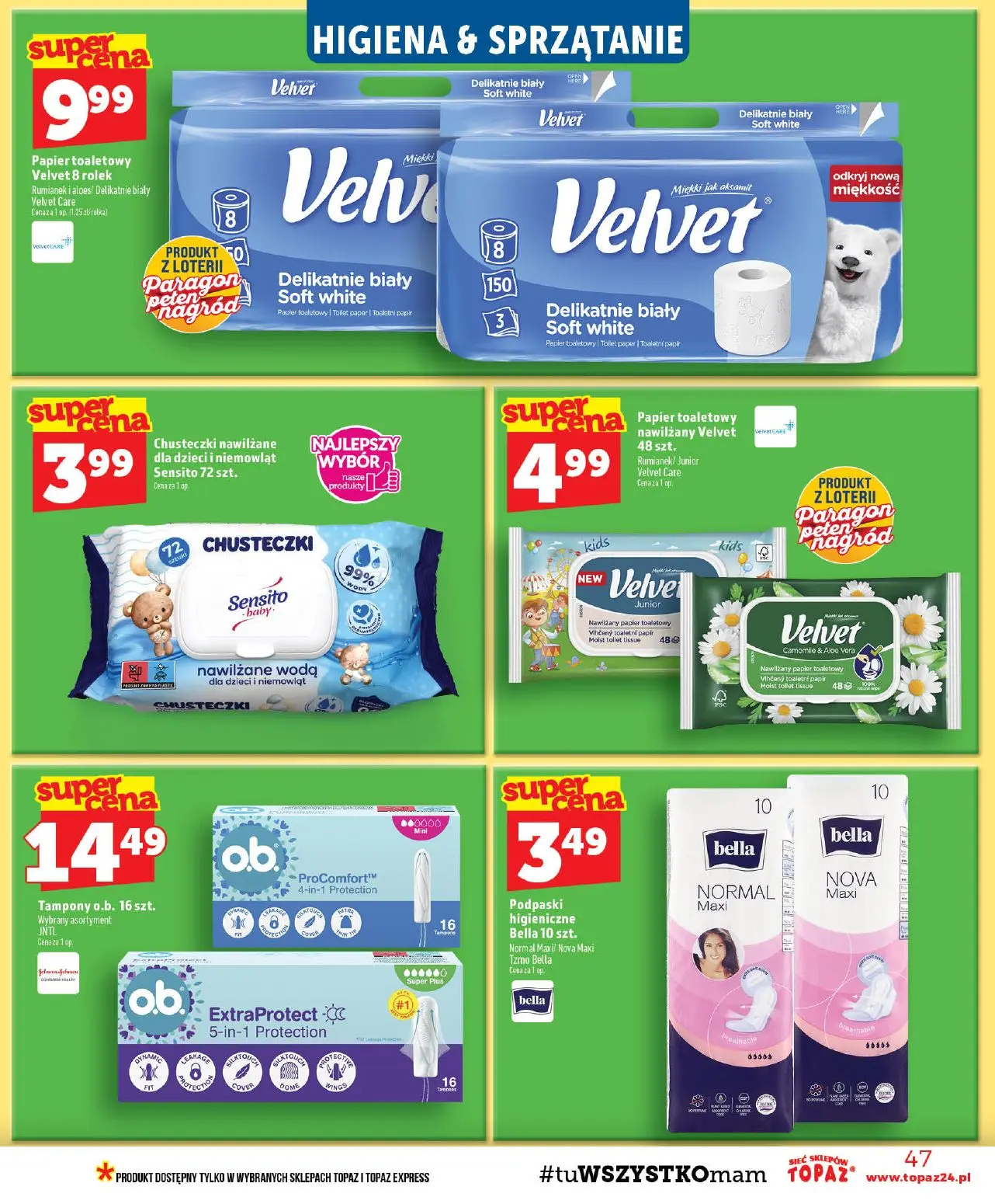 gazetka promocyjna Topaz Ogólna - Strona 47