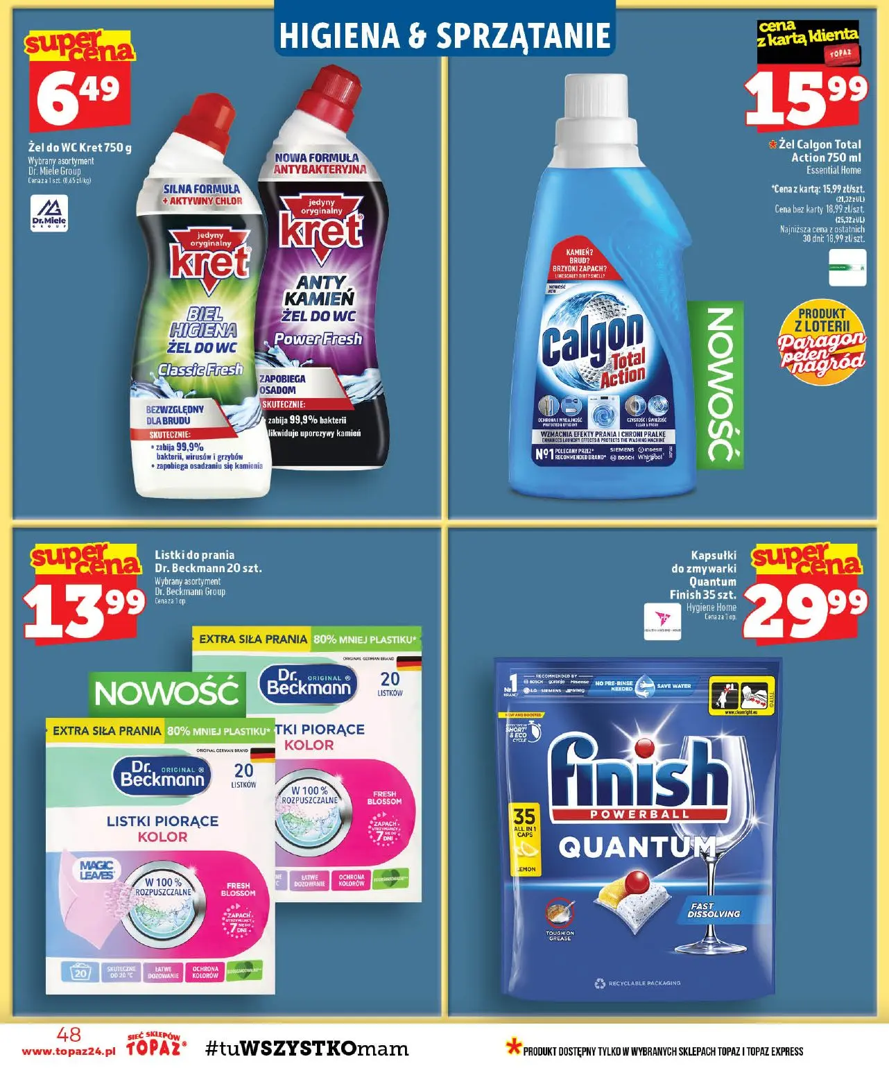 gazetka promocyjna Topaz Ogólna - Strona 48