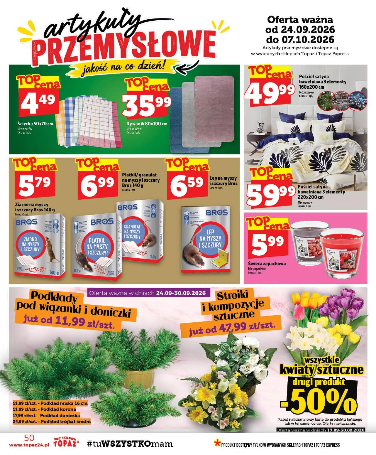 gazetka promocyjna Topaz Ogólna - Strona 50