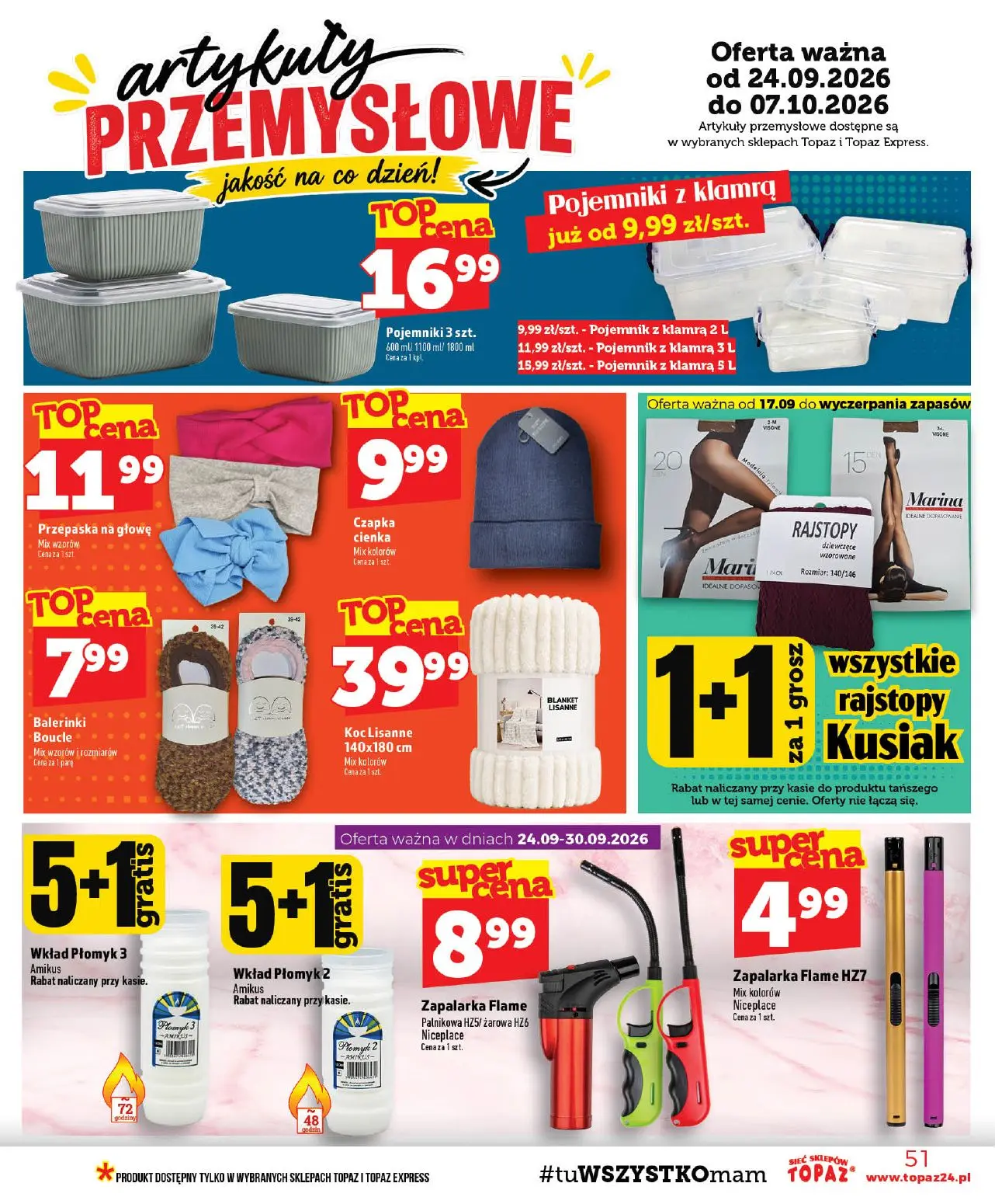 gazetka promocyjna Topaz Ogólna - Strona 51