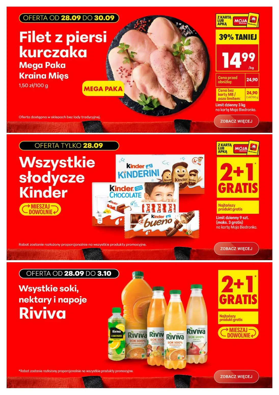 gazetka promocyjna Biedronka Biedronkowe oszczędności - Strona 3