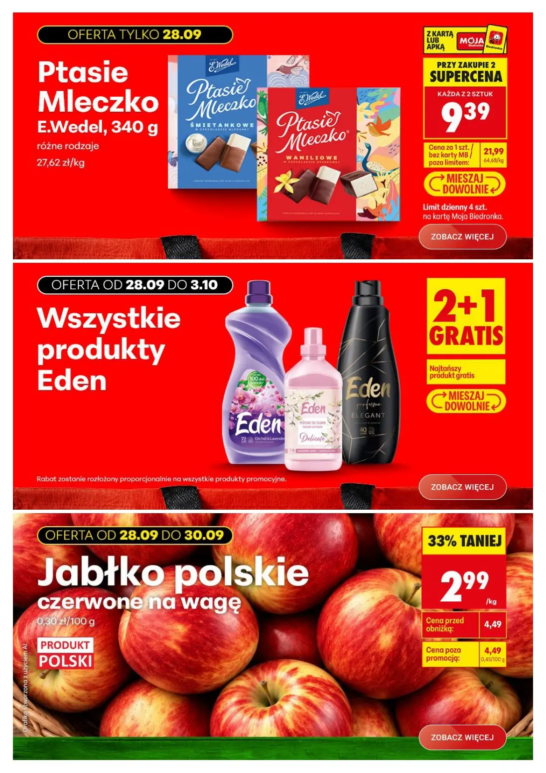 gazetka promocyjna Biedronka Biedronkowe oszczędności - Strona 5