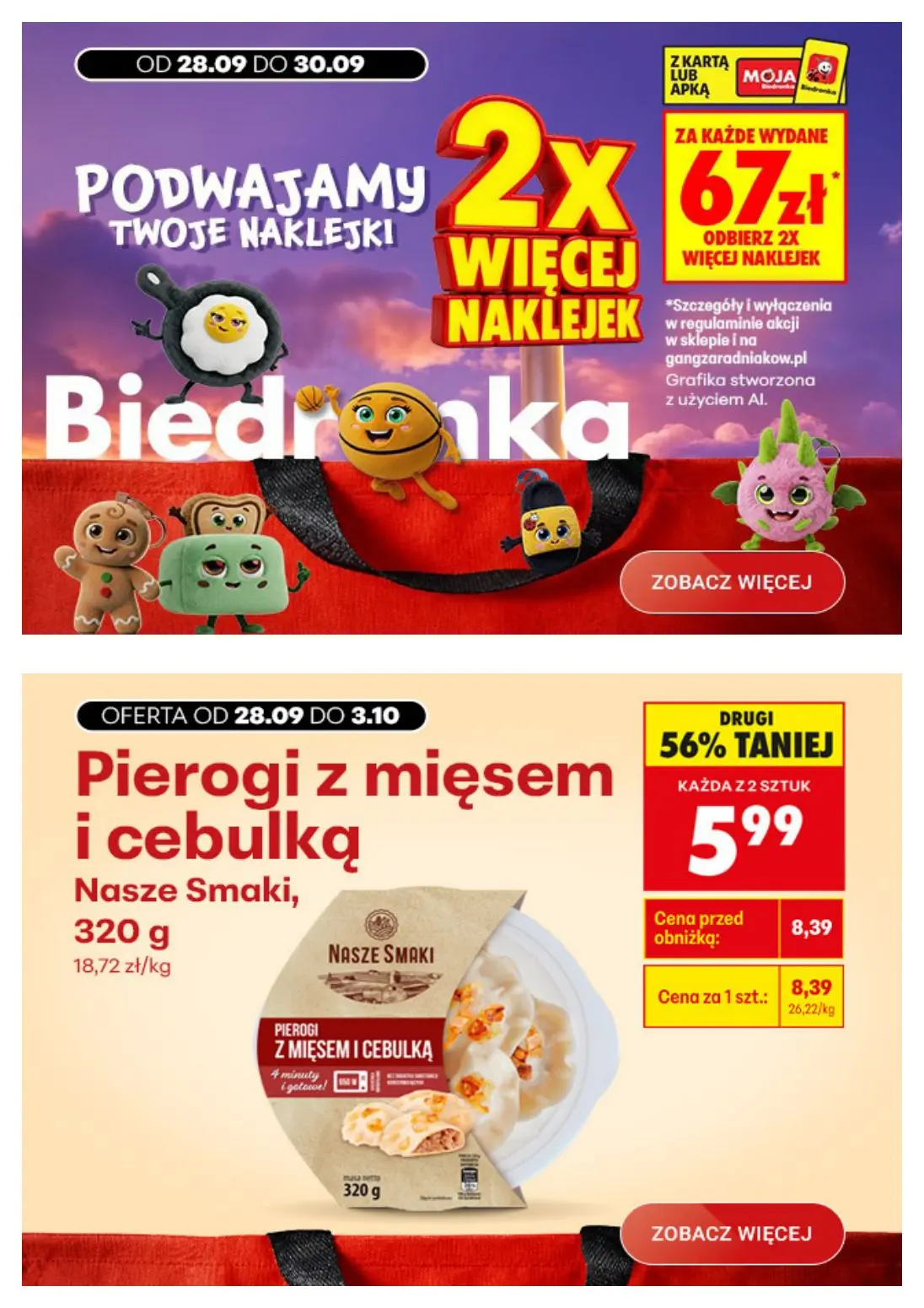 gazetka promocyjna Biedronka Biedronkowe oszczędności - Strona 9