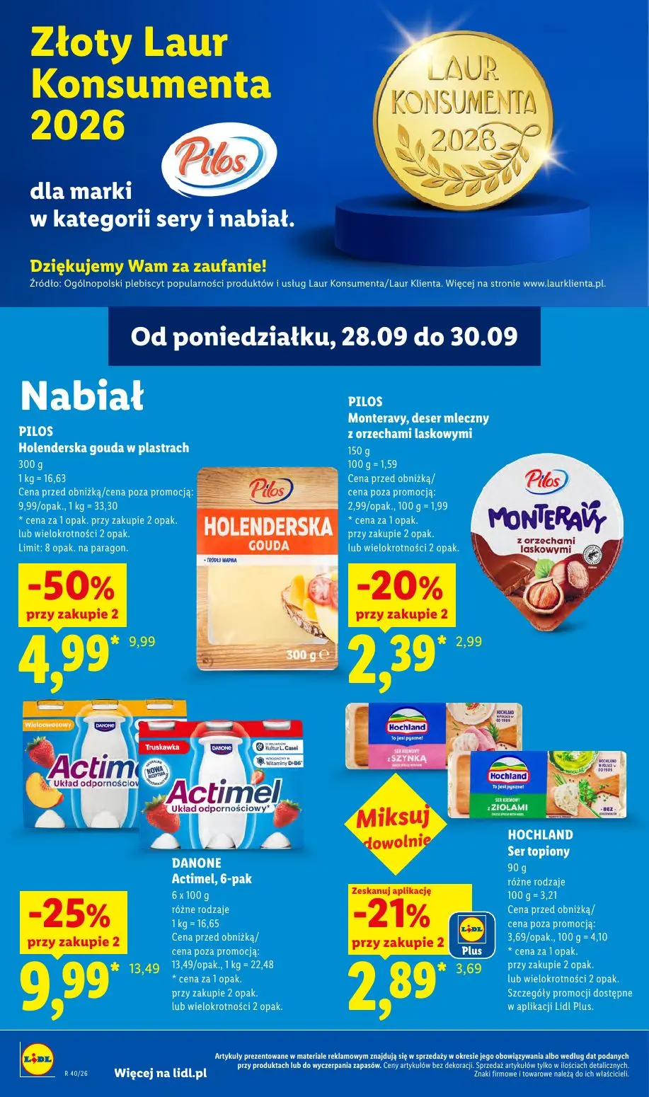 gazetka promocyjna LIDL Od poniedziałku - Strona 60