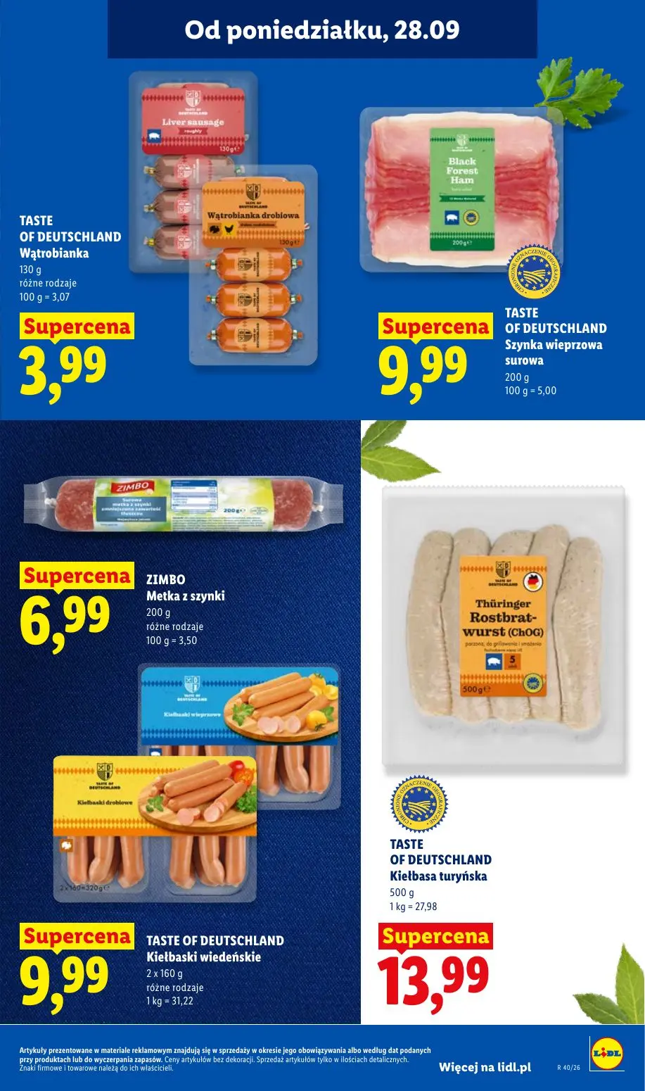gazetka promocyjna LIDL Od poniedziałku - Strona 67