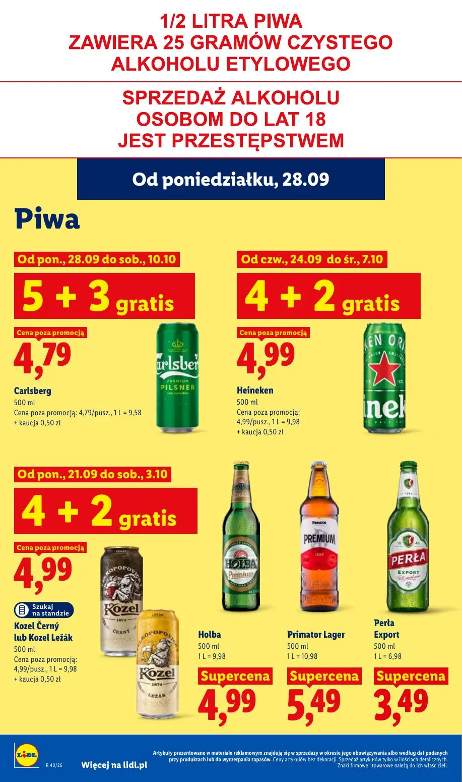 gazetka promocyjna LIDL Od poniedziałku - Strona 82