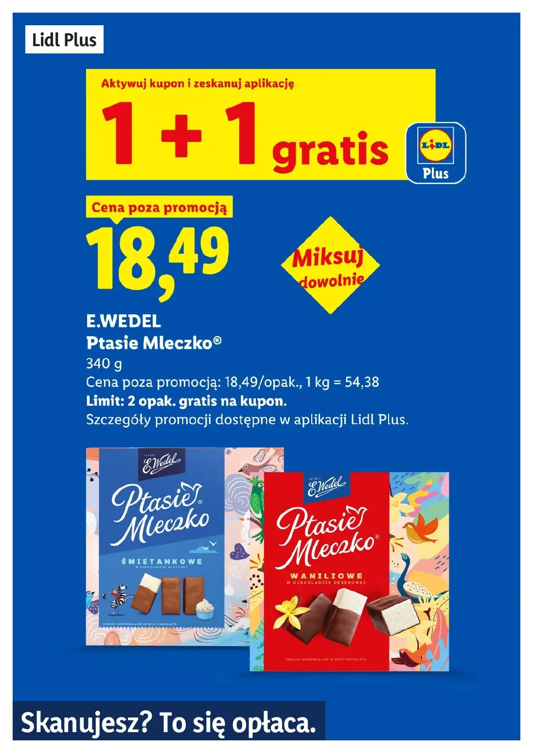 gazetka promocyjna LIDL Lidl plus. Skanujesz - To się opłaca - Strona 6