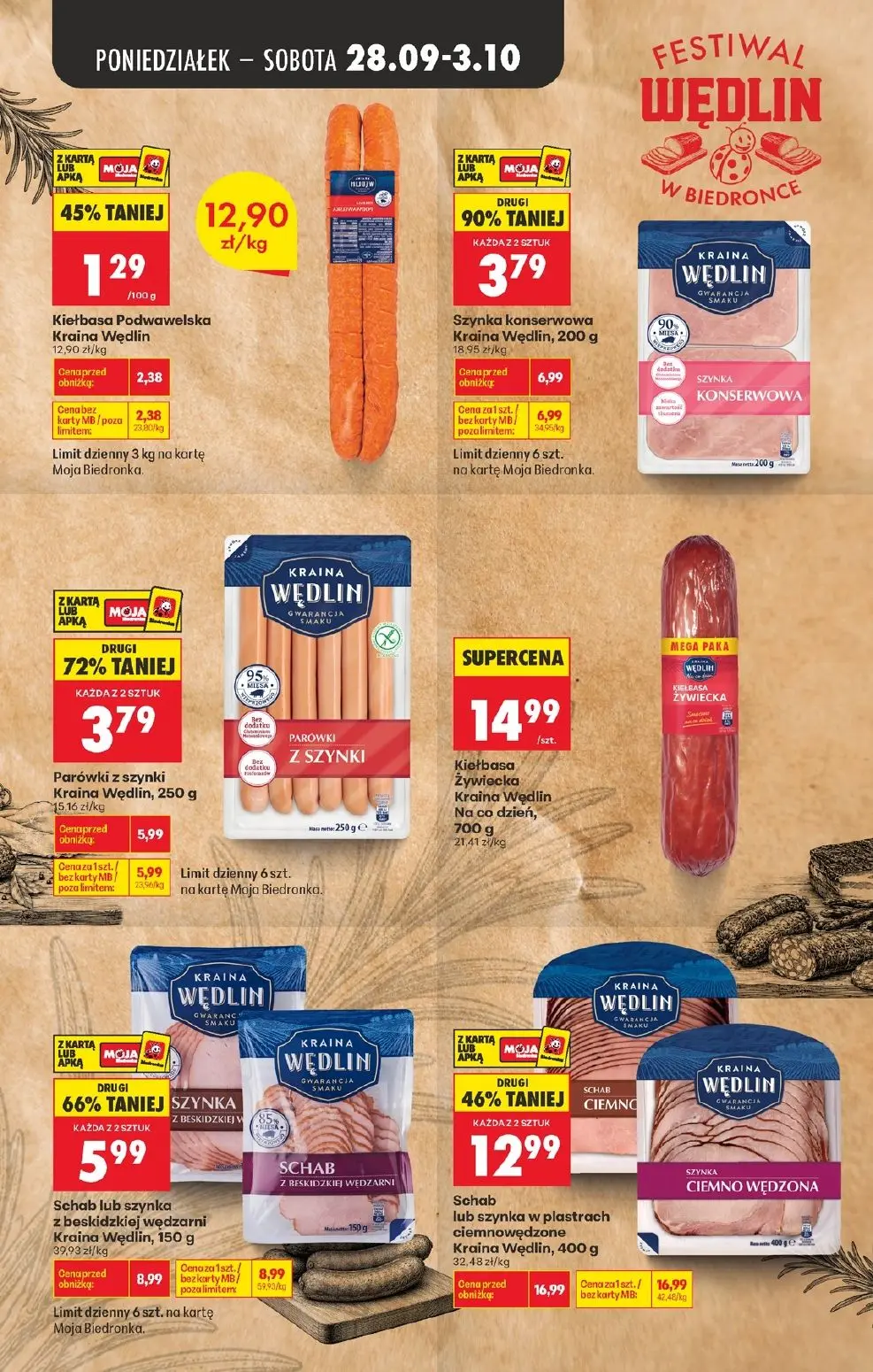 gazetka promocyjna Biedronka Festiwal wędlin - Strona 2