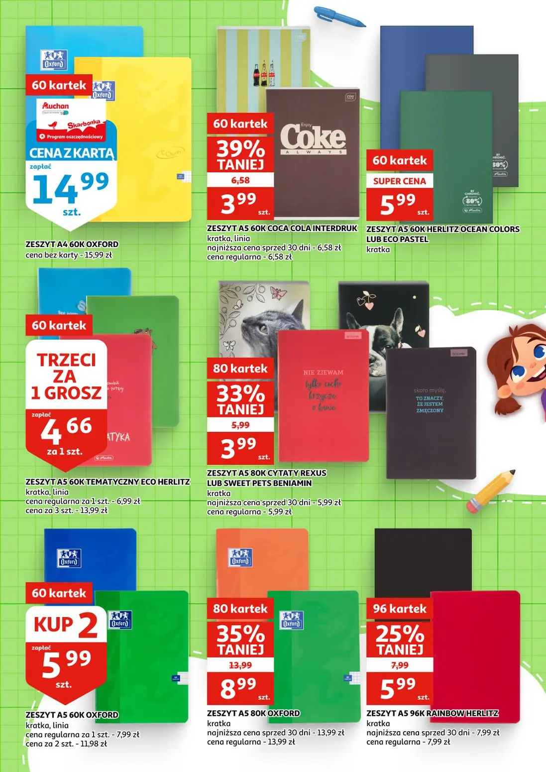 gazetka promocyjna Auchan Katalog szkoła - Zielona Góra - Strona 9