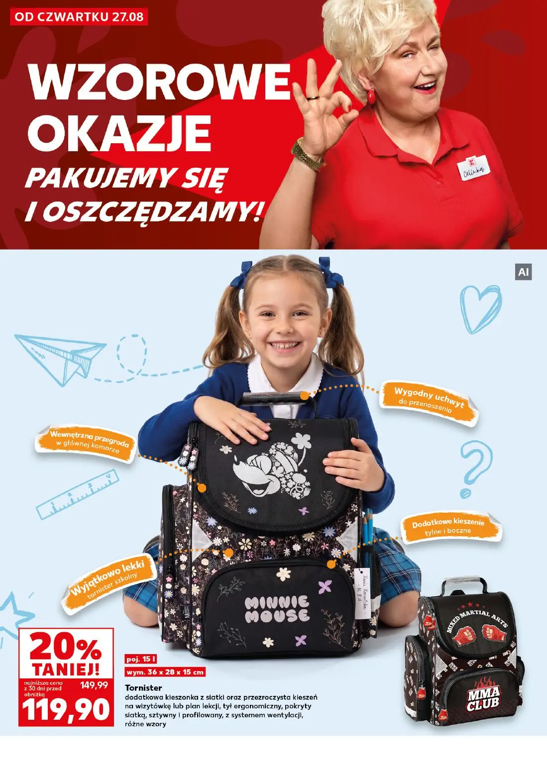 gazetka promocyjna Kaufland Wyprawka z klasą - Strona 38