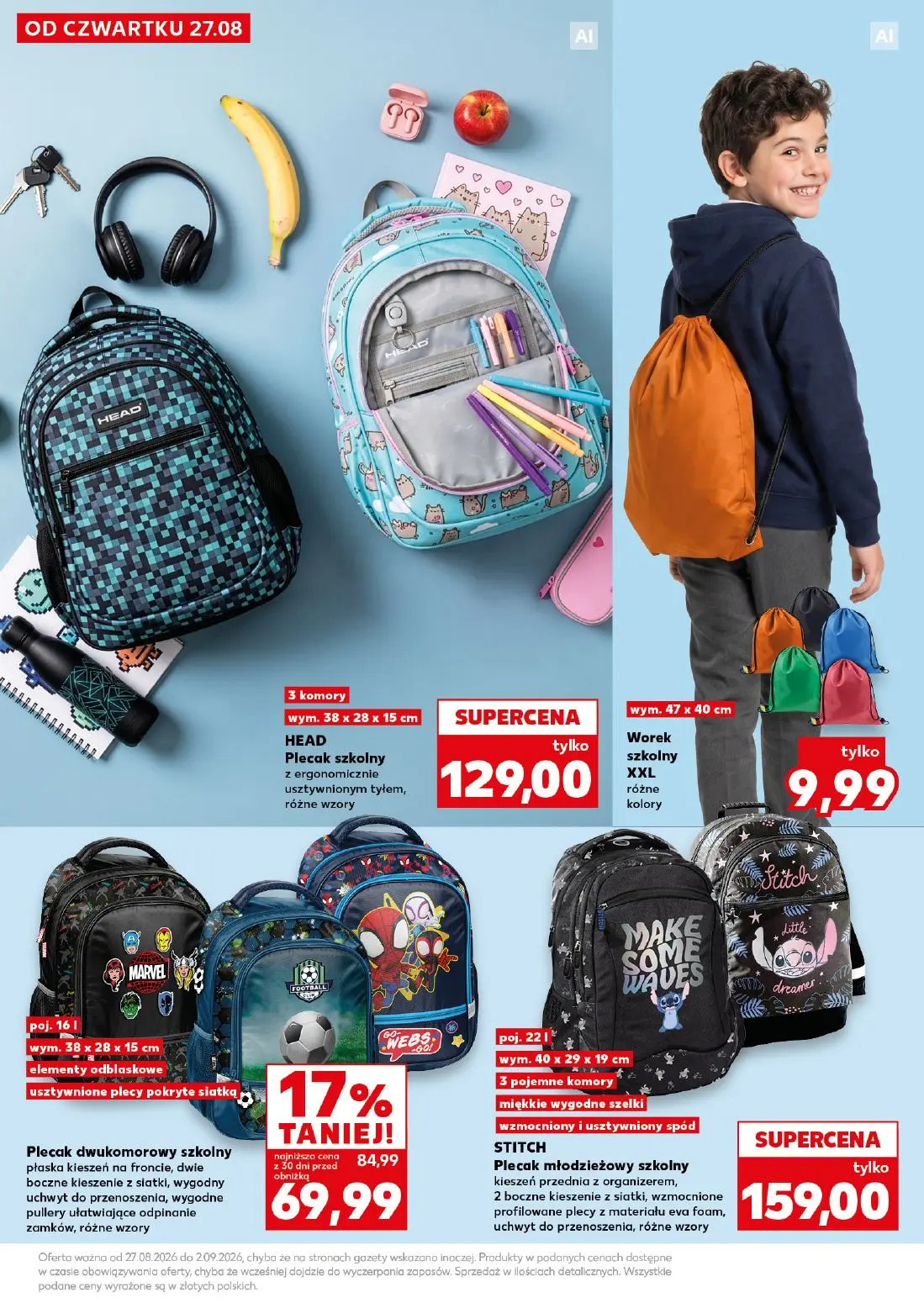 gazetka promocyjna Kaufland Wyprawka z klasą - Strona 39