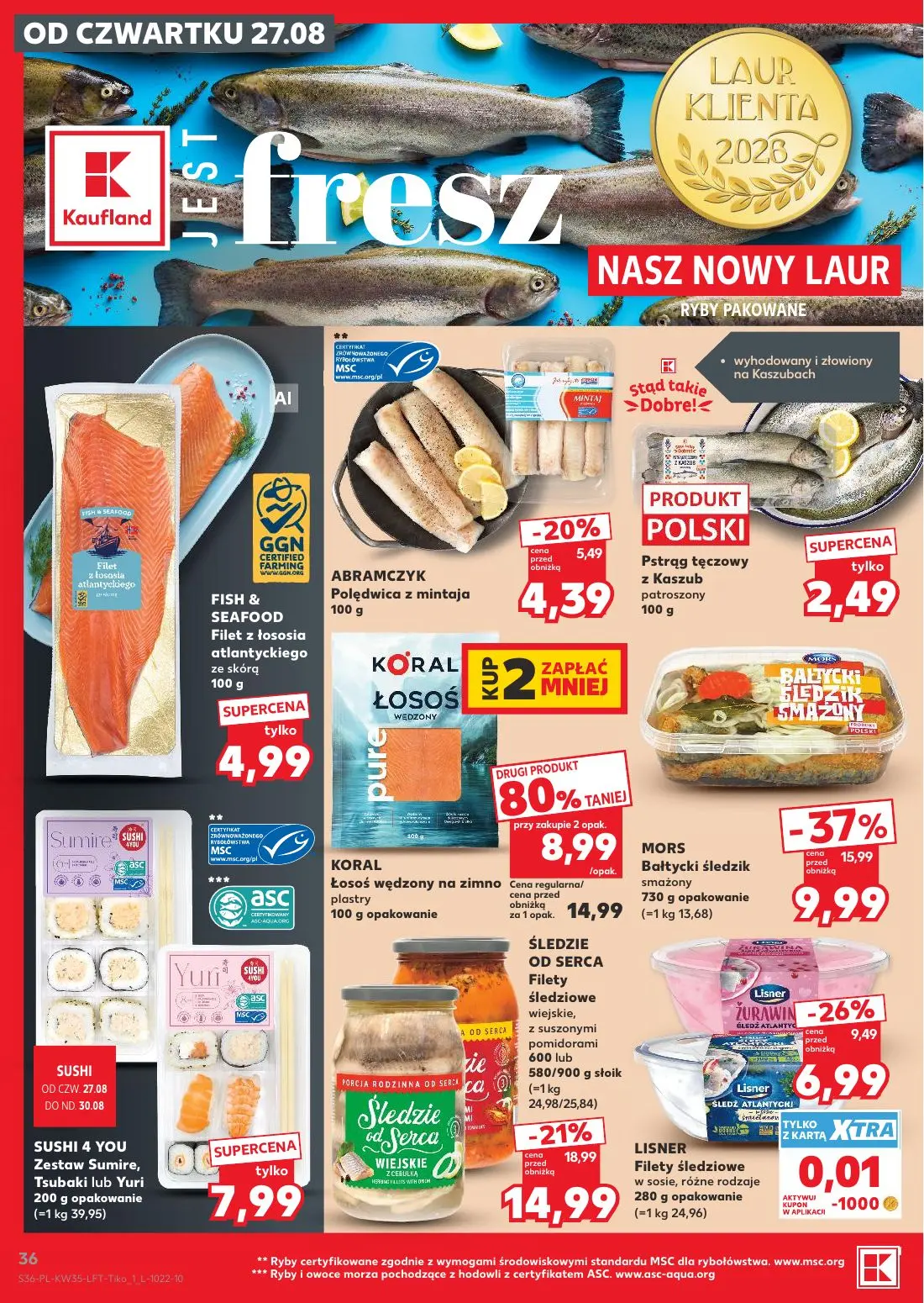 gazetka promocyjna Kaufland Jest fresz - Strona 36