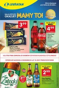 Gazetka promocyjna LEWIATAN, ważna od 2026-08-27 do 2026-10-02.