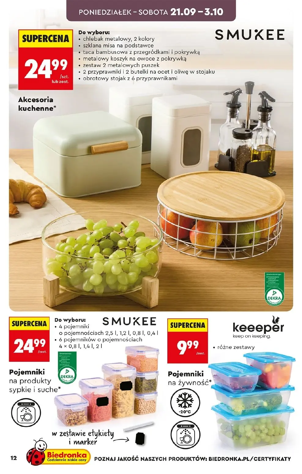 gazetka promocyjna Biedronka Hity i inspiracje - Strona 12