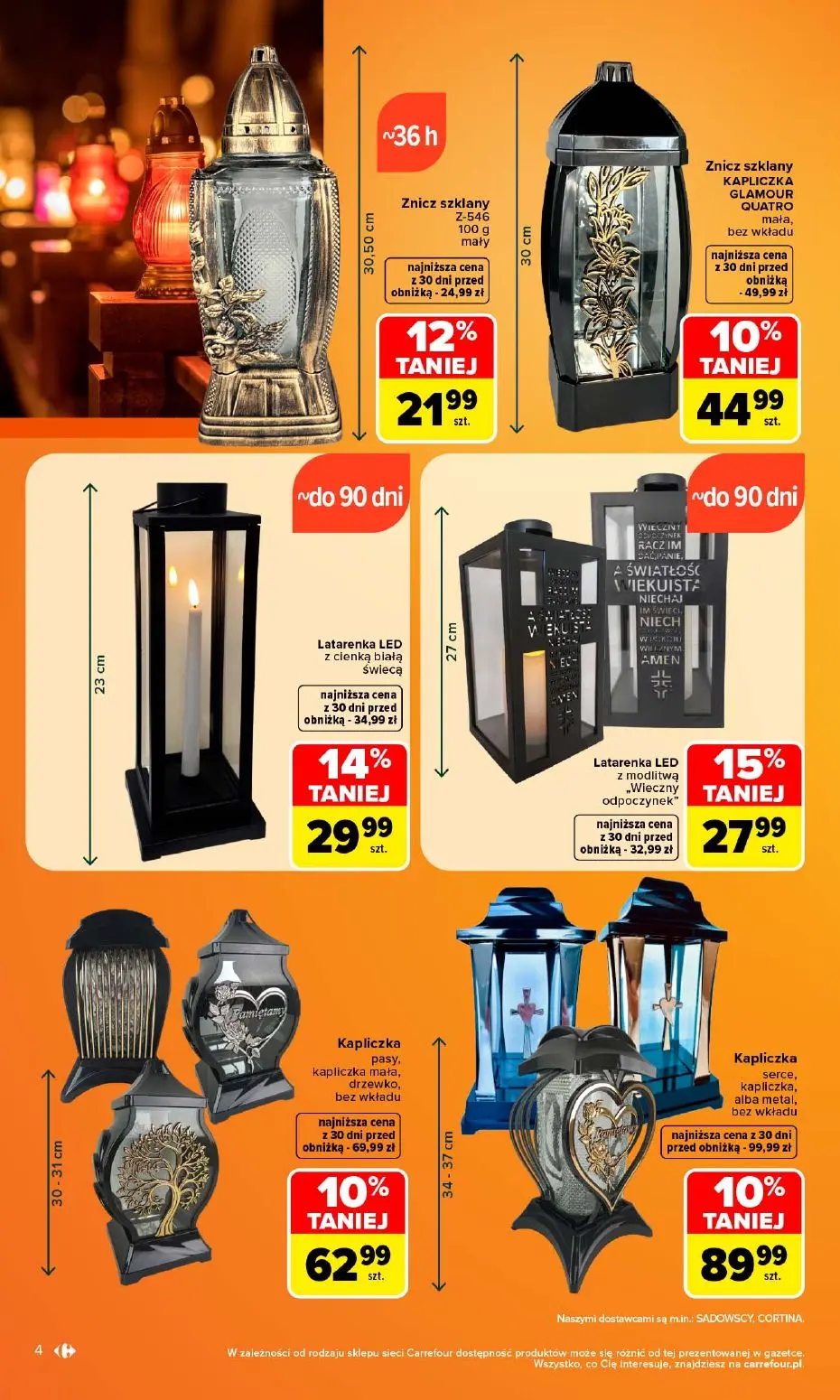 gazetka promocyjna Carrefour Wybór na czas zadumy - Strona 4