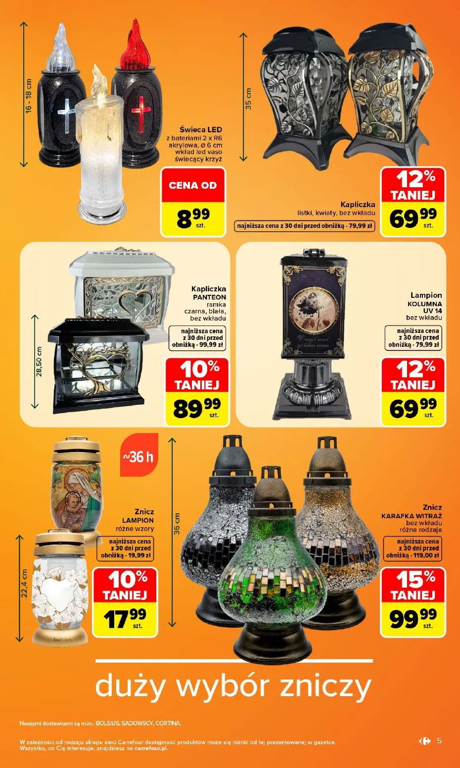 gazetka promocyjna Carrefour Wybór na czas zadumy - Strona 5