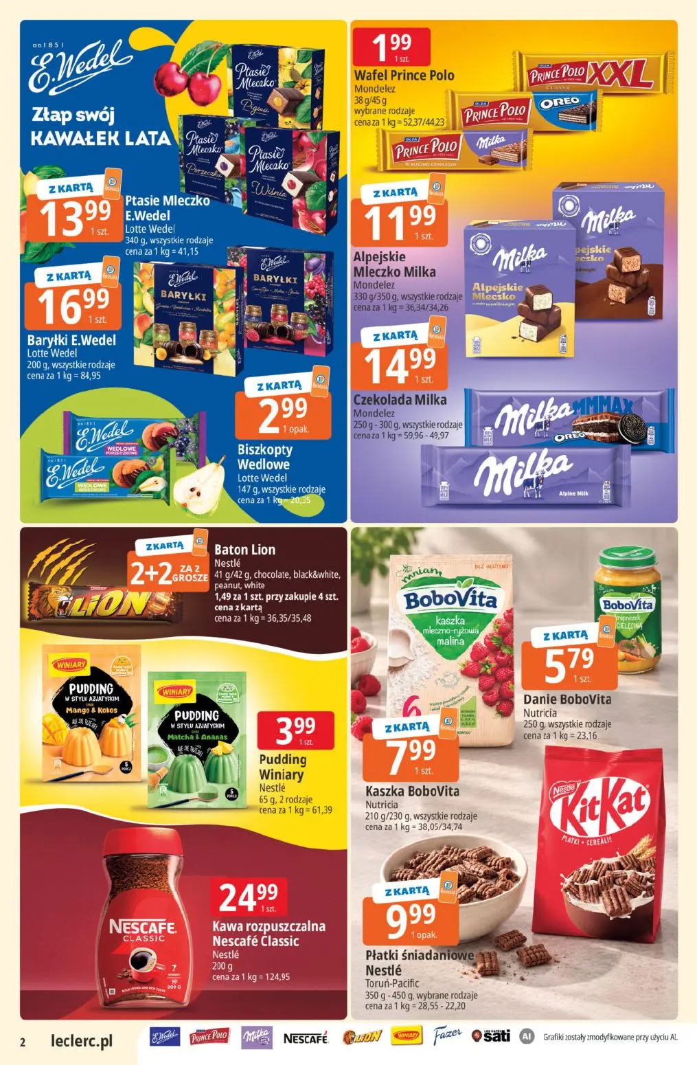 gazetka promocyjna E.Leclerc Top marki - Strona 2