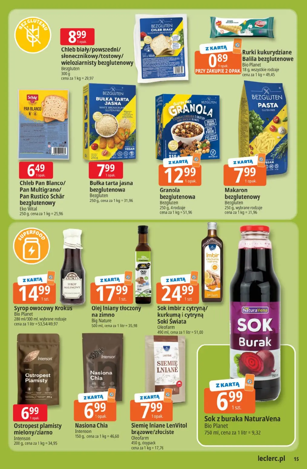 gazetka promocyjna E.Leclerc Top marki - Strona 15