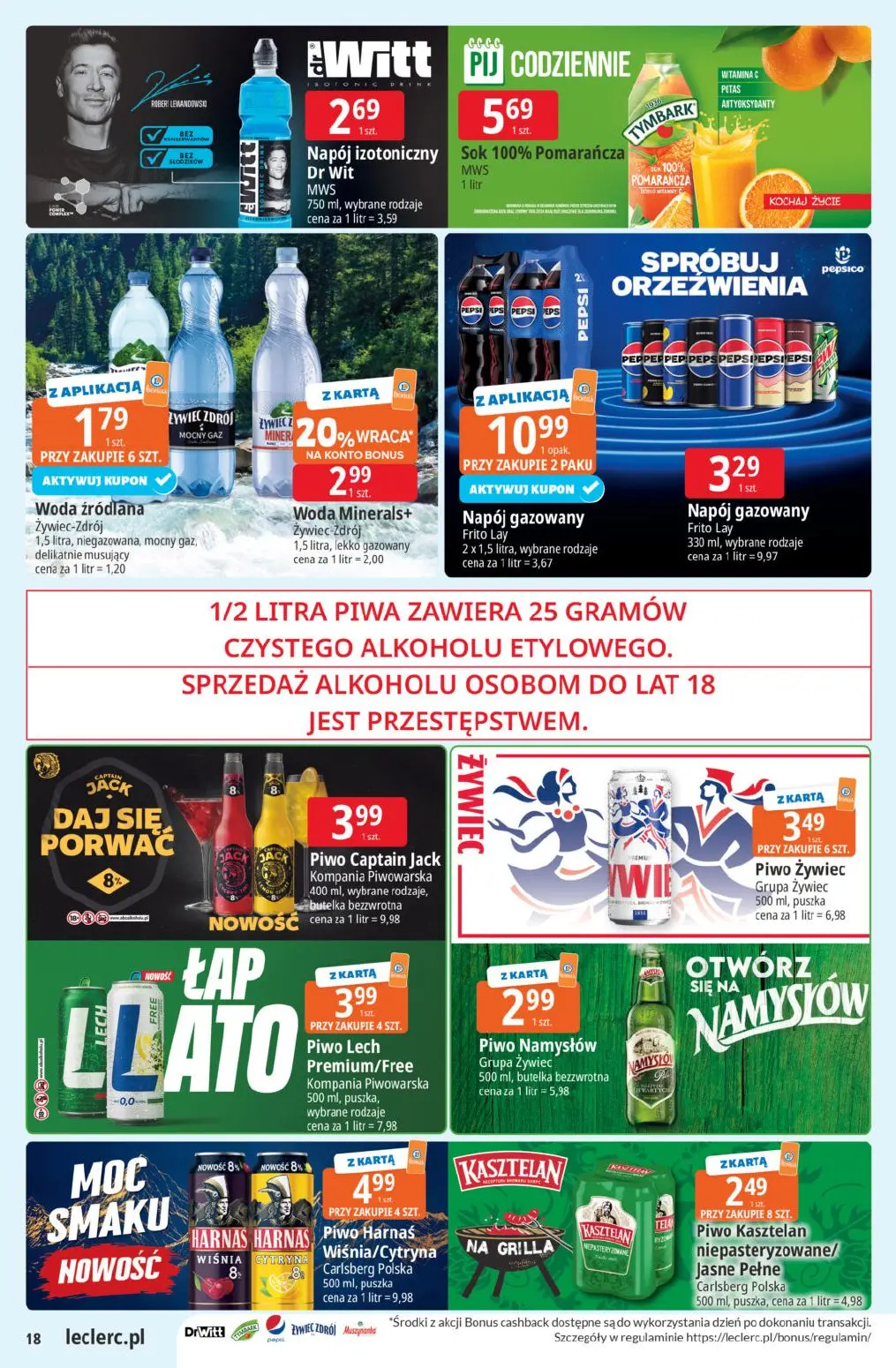 gazetka promocyjna E.Leclerc Top marki - Strona 18