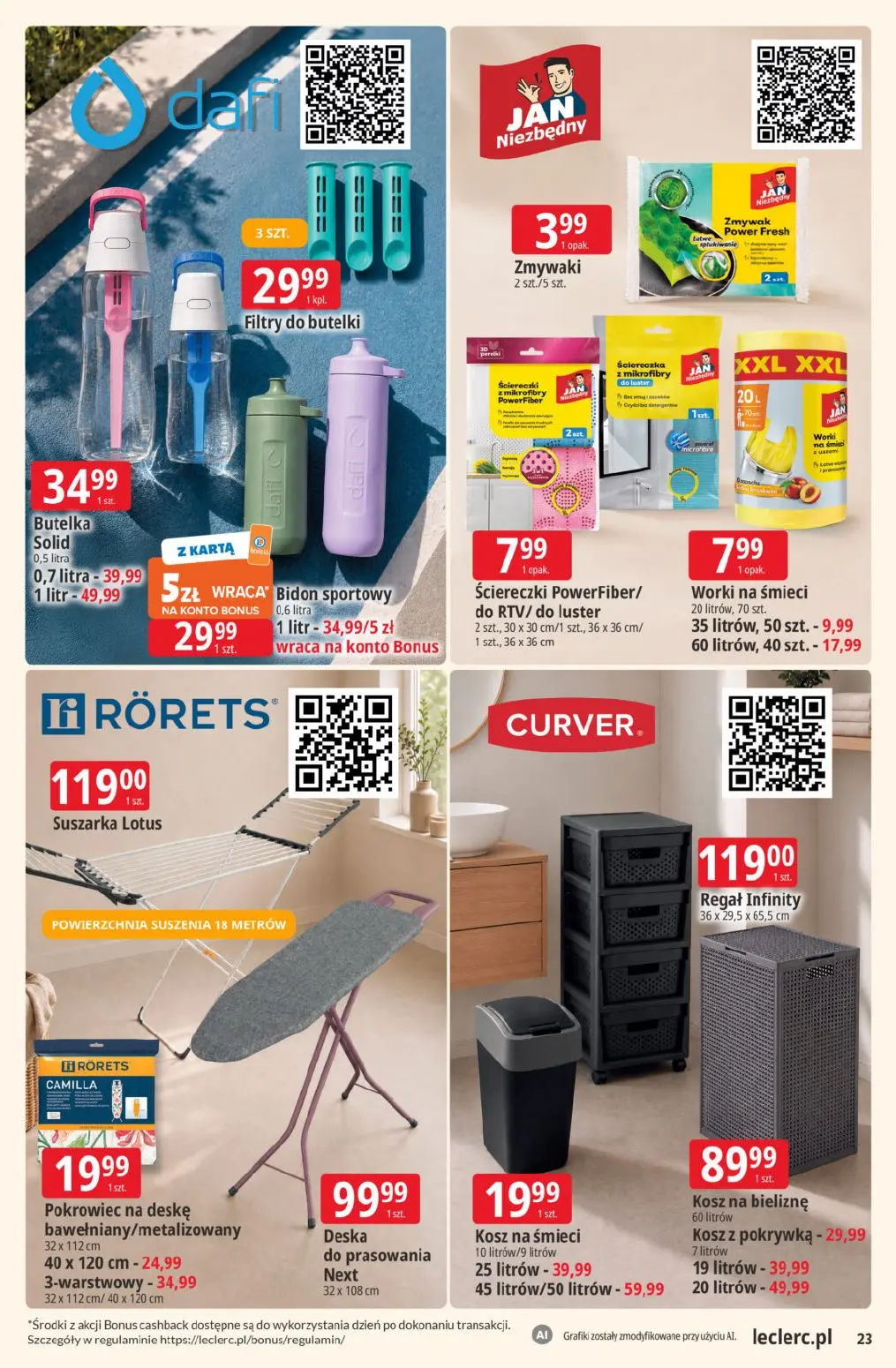 gazetka promocyjna E.Leclerc Top marki - Strona 23