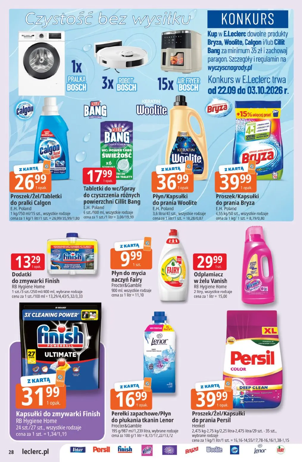 gazetka promocyjna E.Leclerc Top marki - Strona 28