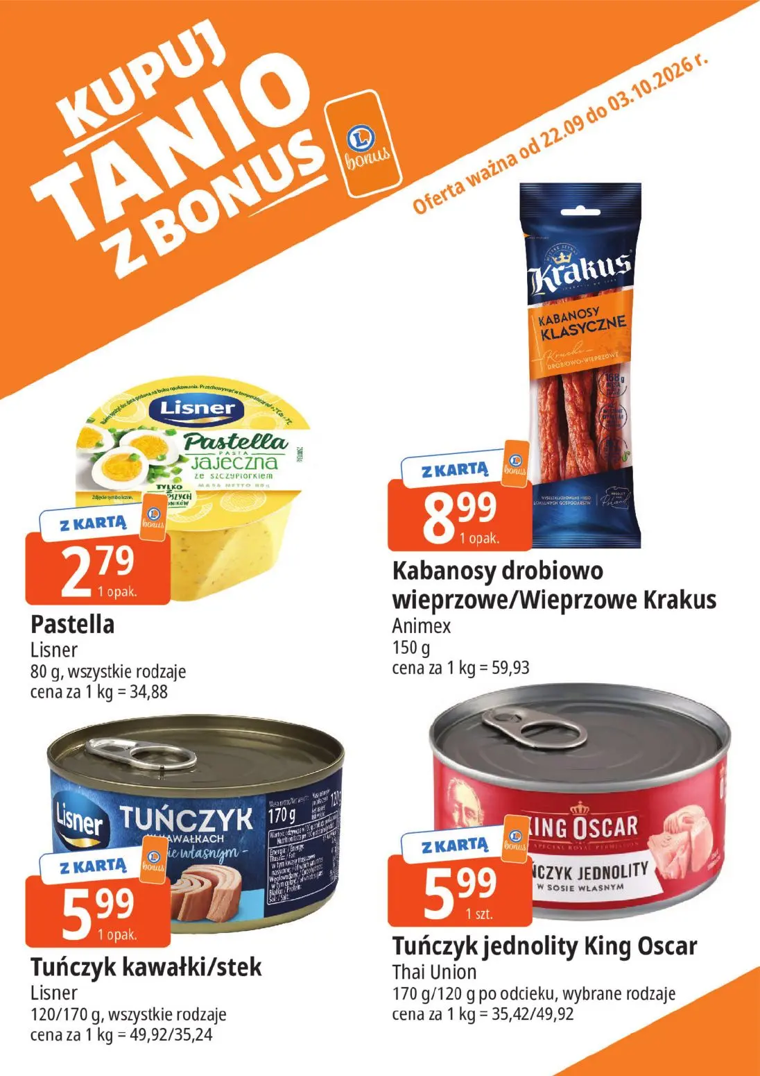 gazetka promocyjna E.Leclerc Kupuj tanio - Strona 2