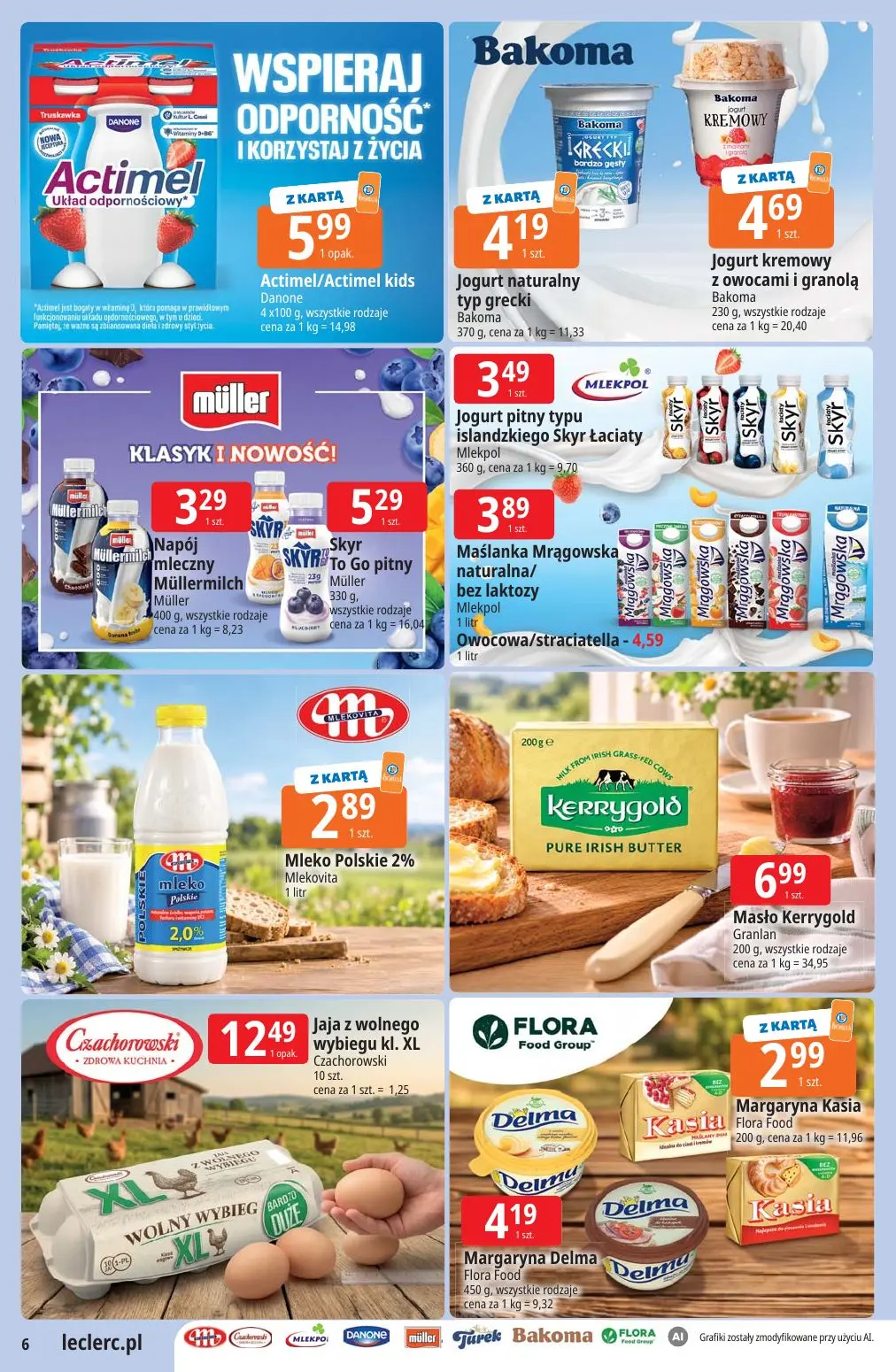 gazetka promocyjna E.Leclerc Top marki - oferta rozszerzona - Strona 6