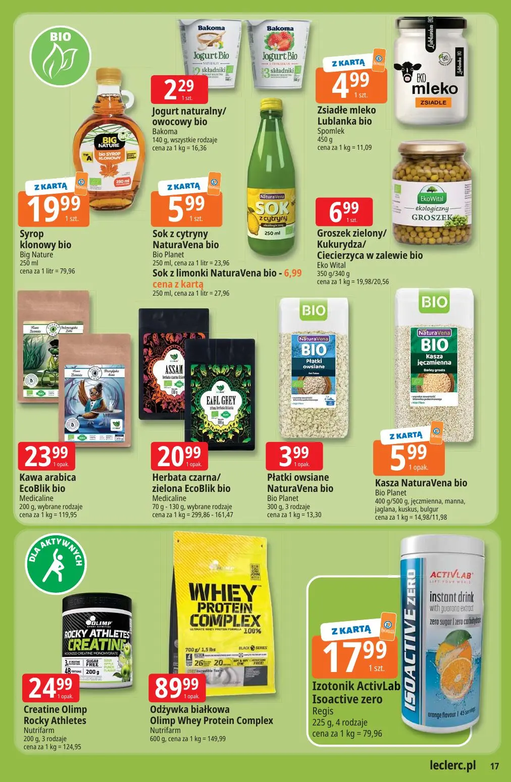 gazetka promocyjna E.Leclerc Top marki - oferta rozszerzona - Strona 17