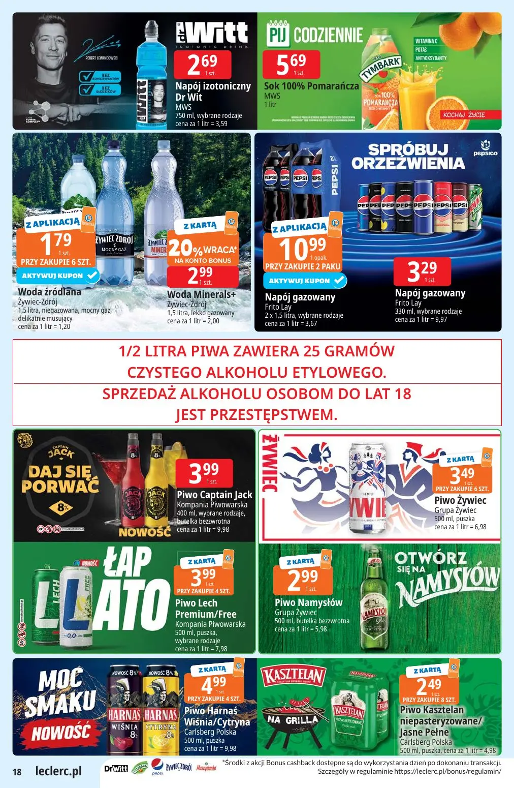 gazetka promocyjna E.Leclerc Top marki - oferta rozszerzona - Strona 18