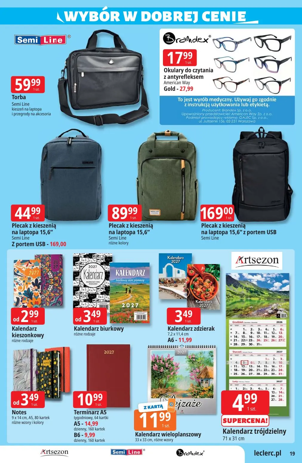 gazetka promocyjna E.Leclerc Top marki - oferta rozszerzona - Strona 19
