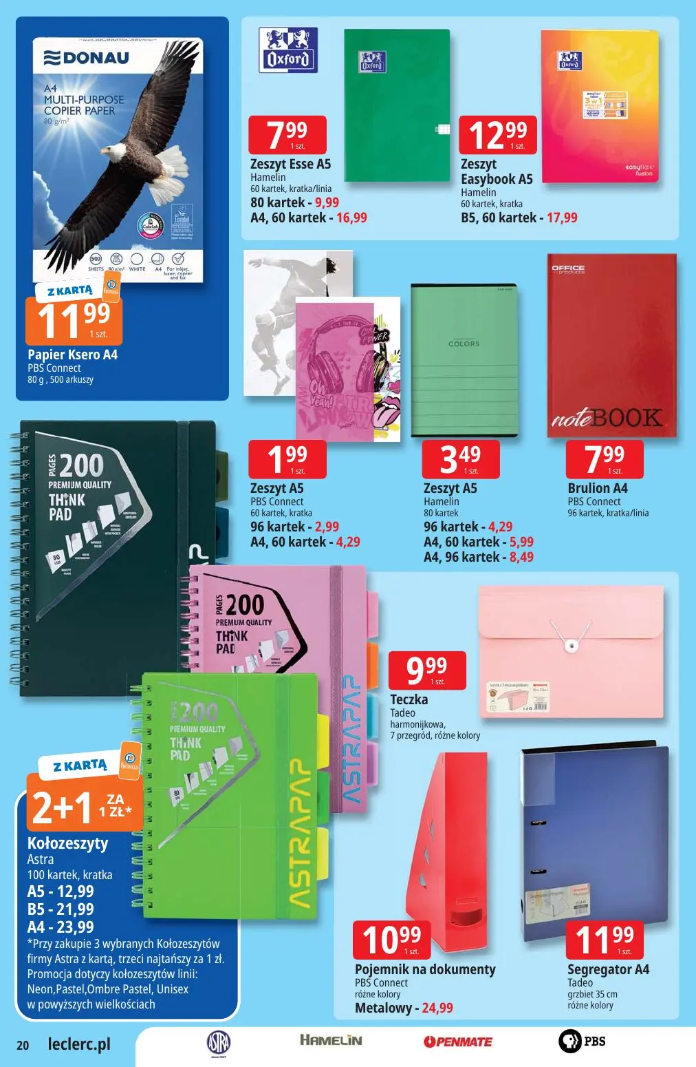 gazetka promocyjna E.Leclerc Top marki - oferta rozszerzona - Strona 20