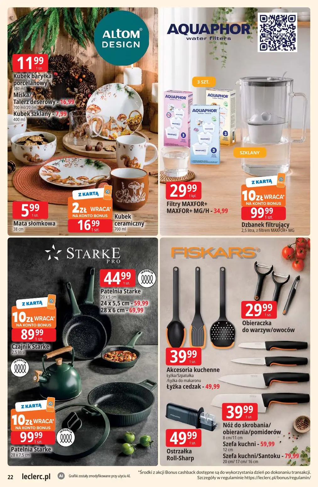 gazetka promocyjna E.Leclerc Top marki - oferta rozszerzona - Strona 22
