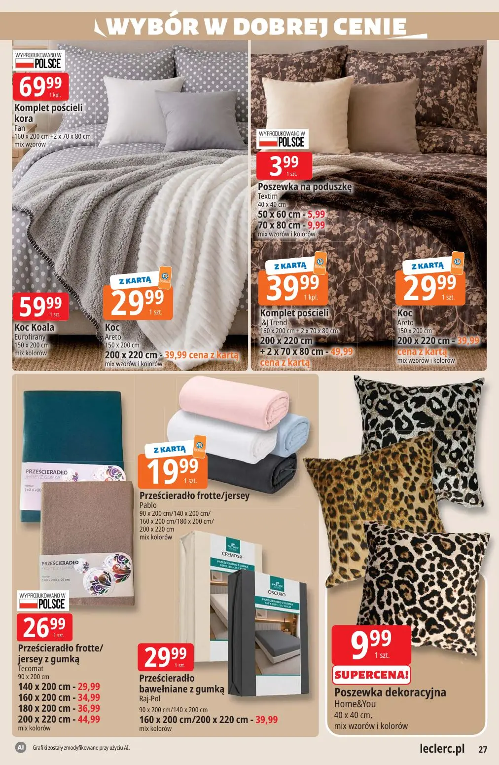 gazetka promocyjna E.Leclerc Top marki - oferta rozszerzona - Strona 27