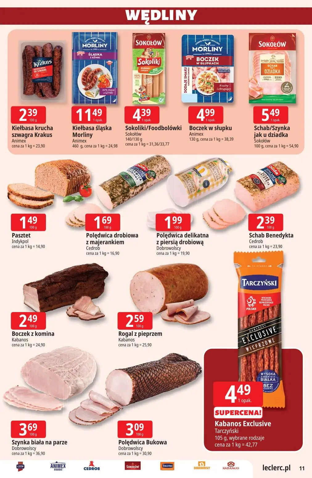 gazetka promocyjna E.Leclerc Top marki - Strona 11