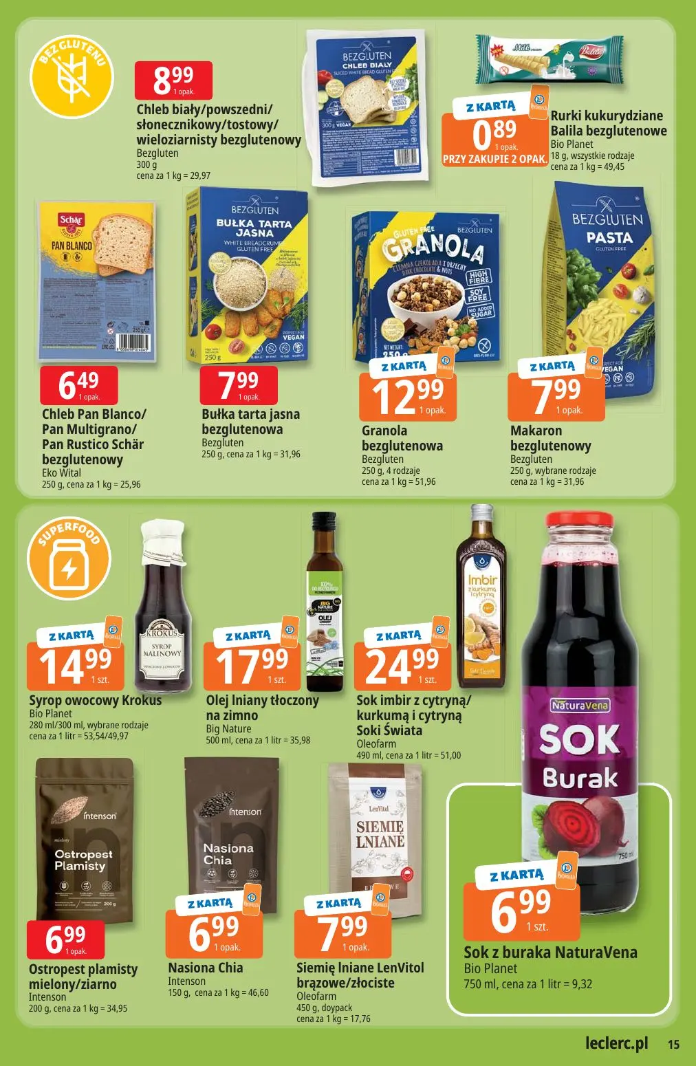gazetka promocyjna E.Leclerc Top marki - Strona 15