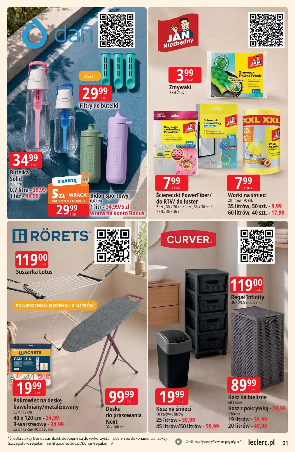 gazetka promocyjna E.Leclerc Top marki - Strona 21