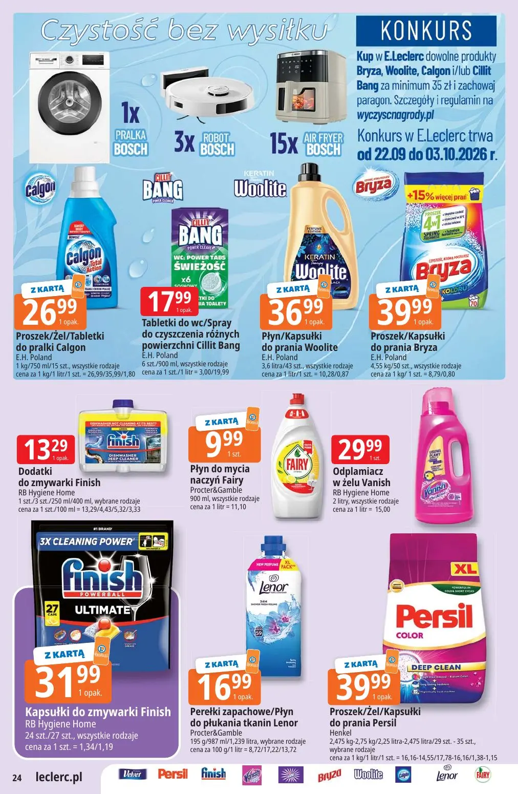 gazetka promocyjna E.Leclerc Top marki - Strona 24