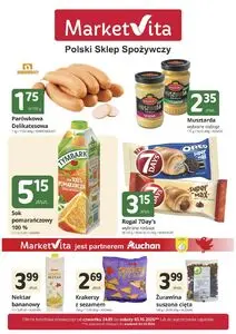 Gazetka promocyjna MarketVita, ważna od 2026-09-24 do 2026-10-03.