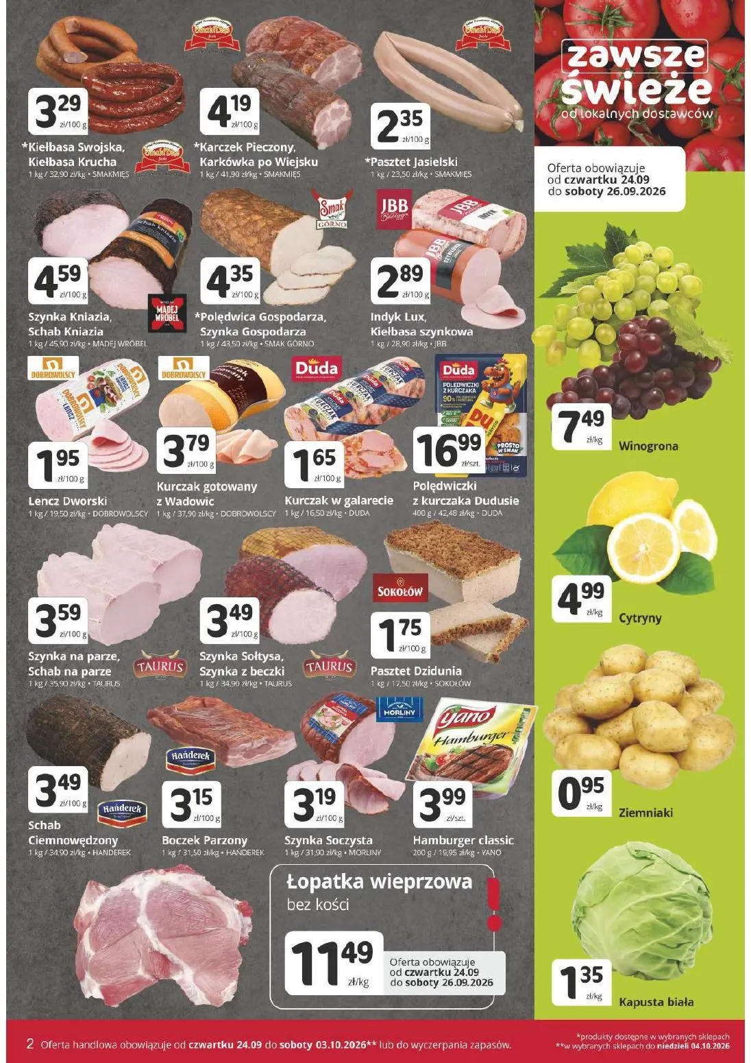 gazetka promocyjna MarketVita Polski Sklep Sopzywczy - Strona 2