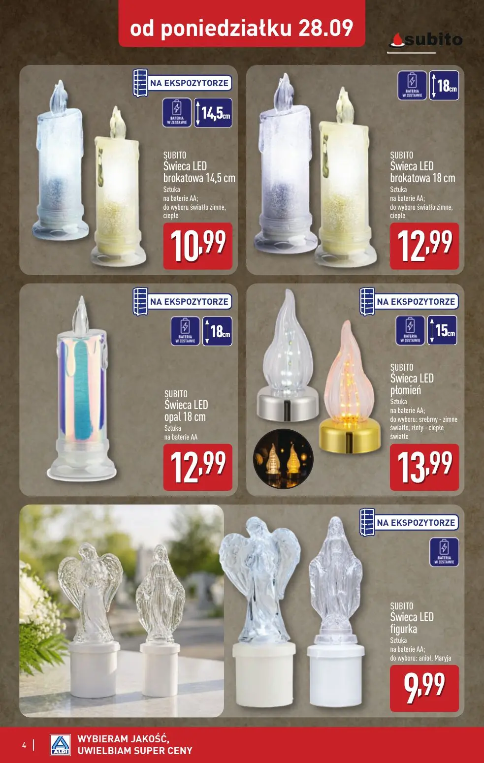 gazetka promocyjna ALDI Znicze 🕯️ - Strona 4