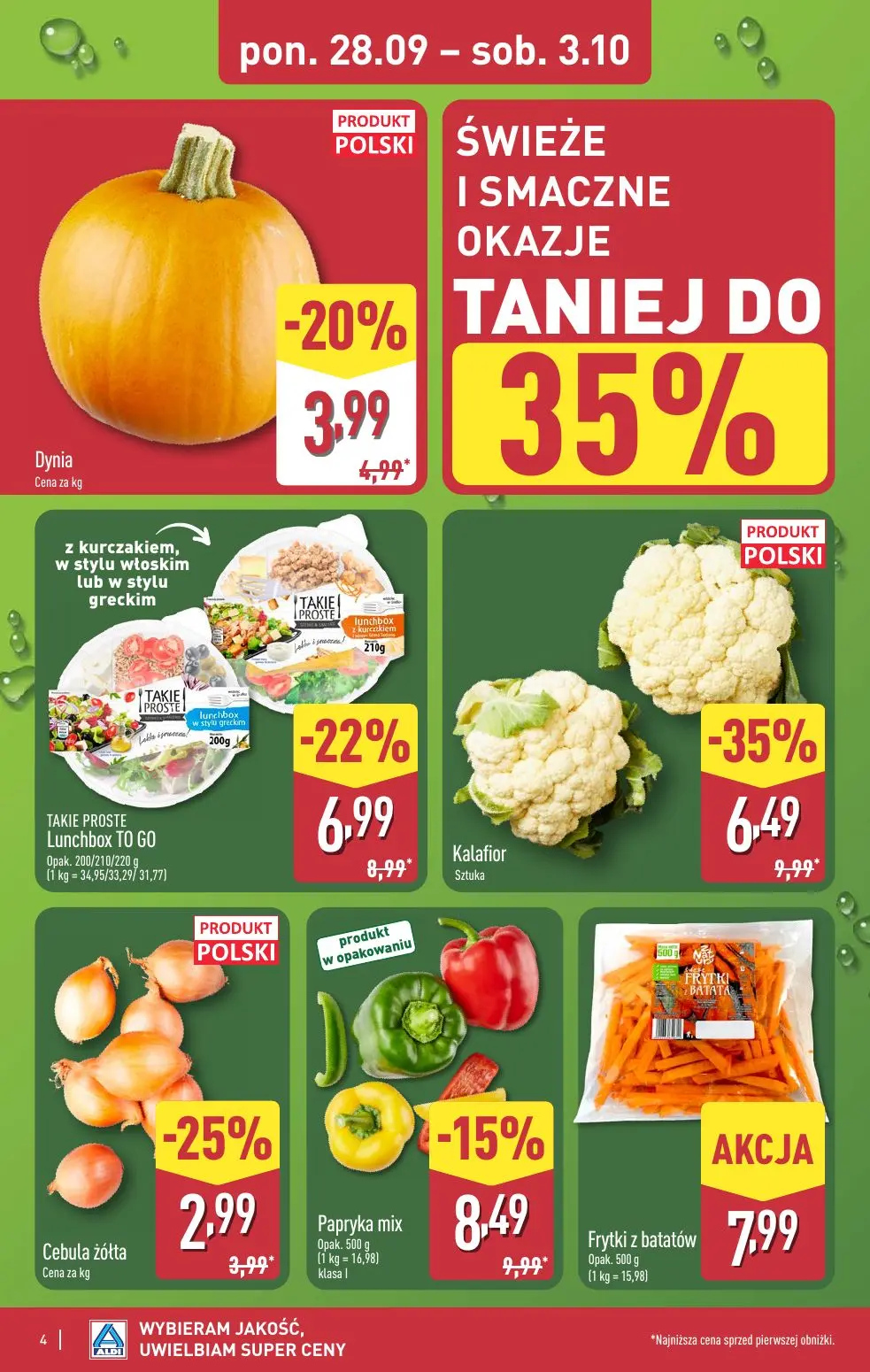 gazetka promocyjna ALDI Wybieram ALDI 🛒 - Strona 4
