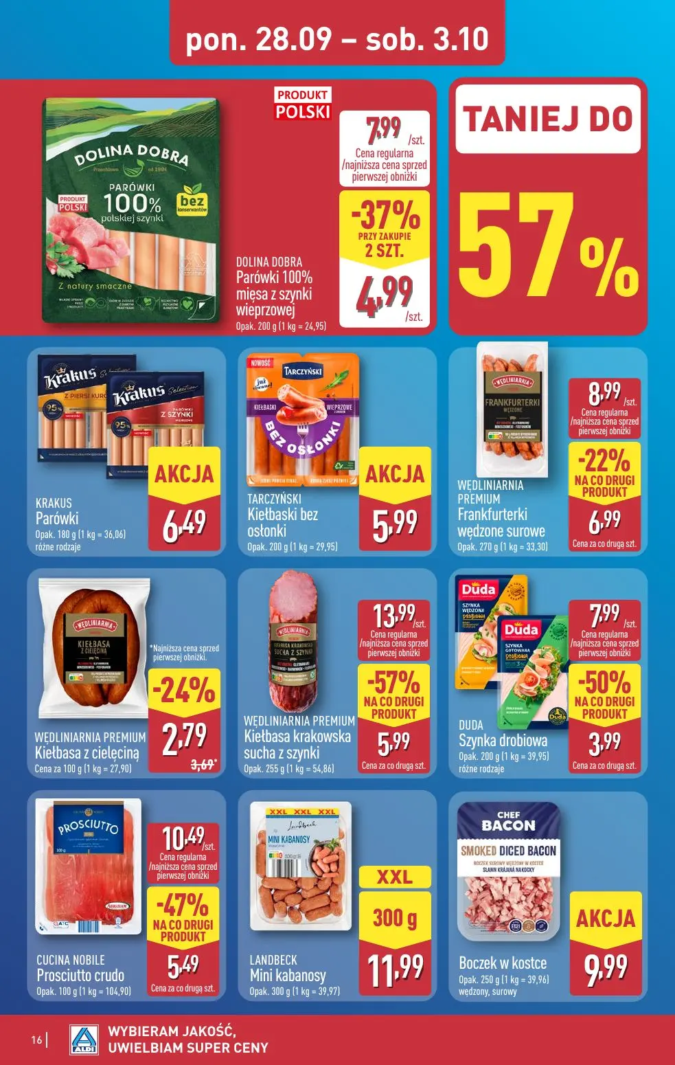 gazetka promocyjna ALDI Wybieram ALDI 🛒 - Strona 16