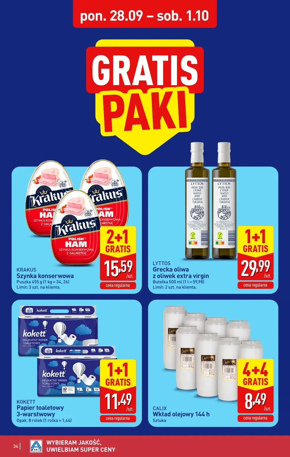 gazetka promocyjna ALDI Wybieram ALDI 🛒 - Strona 34