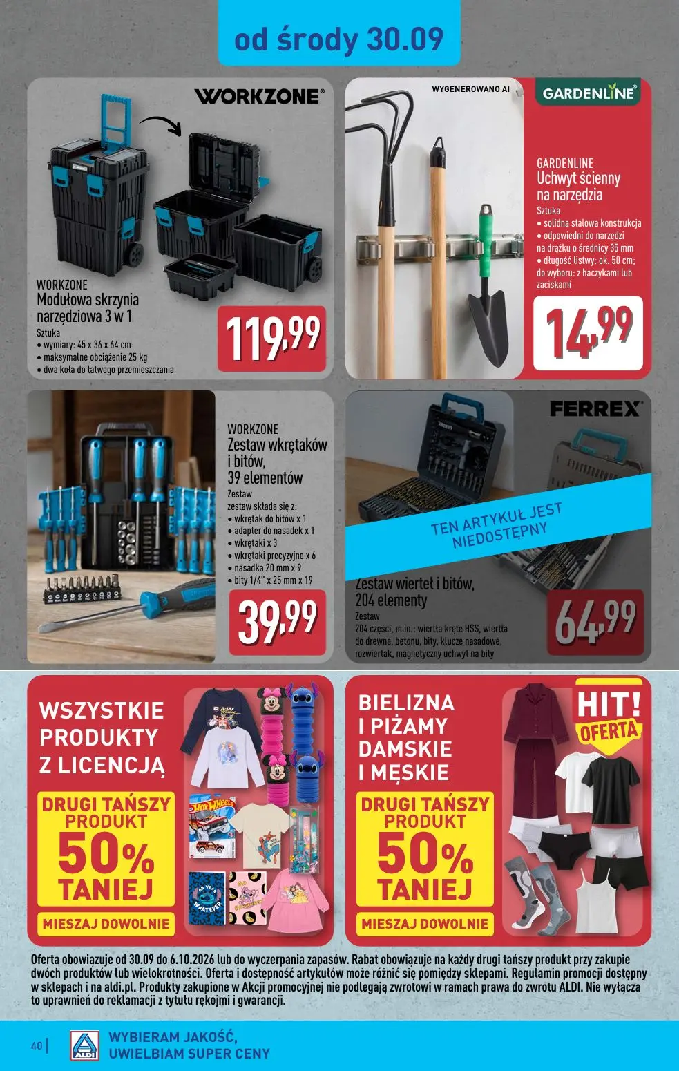 gazetka promocyjna ALDI Wybieram ALDI 🛒 - Strona 40