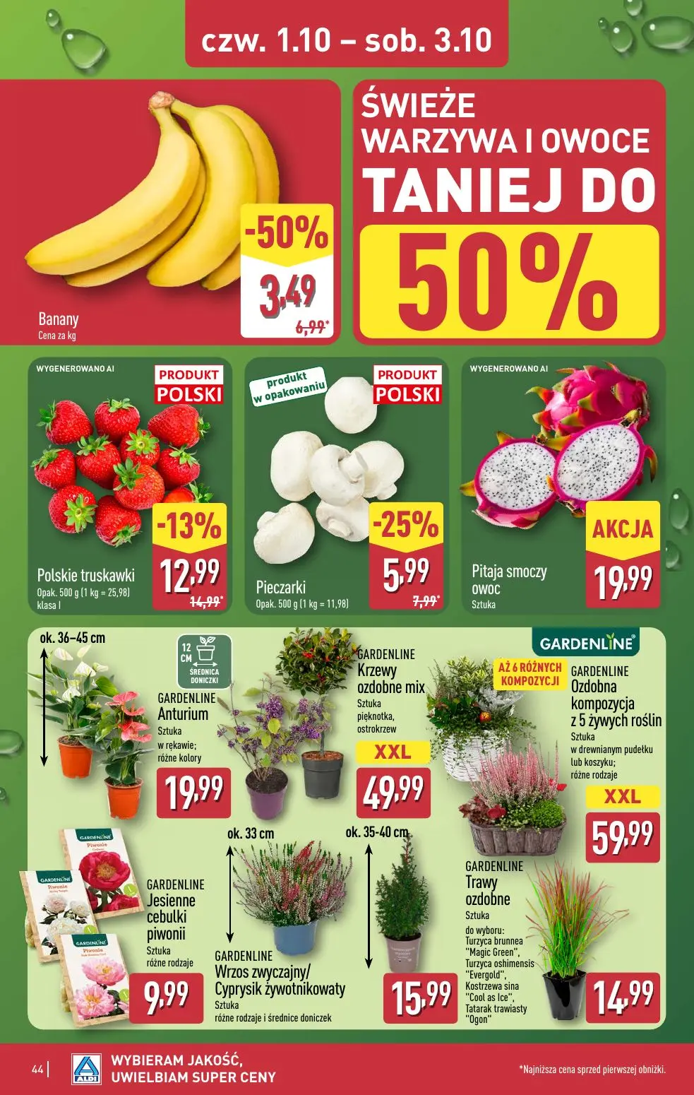 gazetka promocyjna ALDI Wybieram ALDI 🛒 - Strona 44