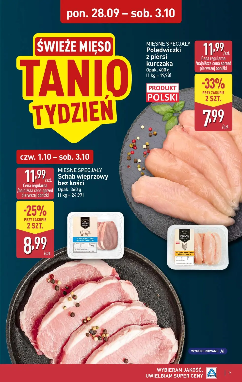 gazetka promocyjna ALDI Wybieram ALDI 🛒 - Strona 9
