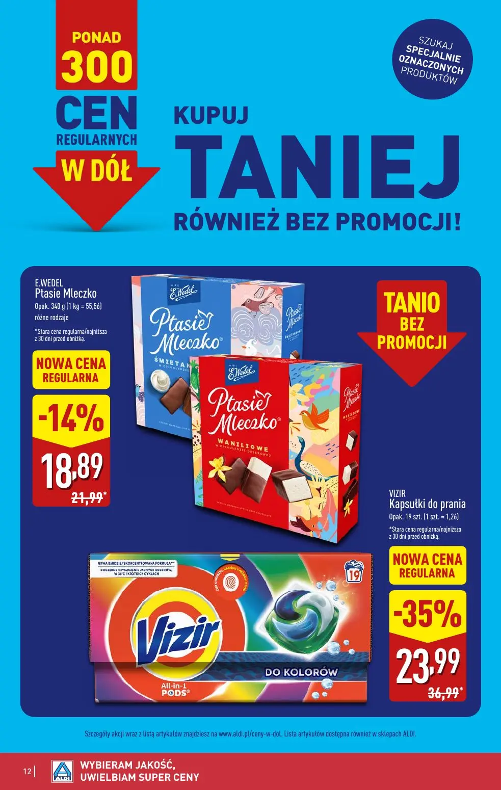 gazetka promocyjna ALDI Wybieram ALDI 🛒 - Strona 12